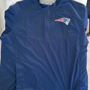 New England Patriots Nike Short Sleeve Track Jacket - XXL
